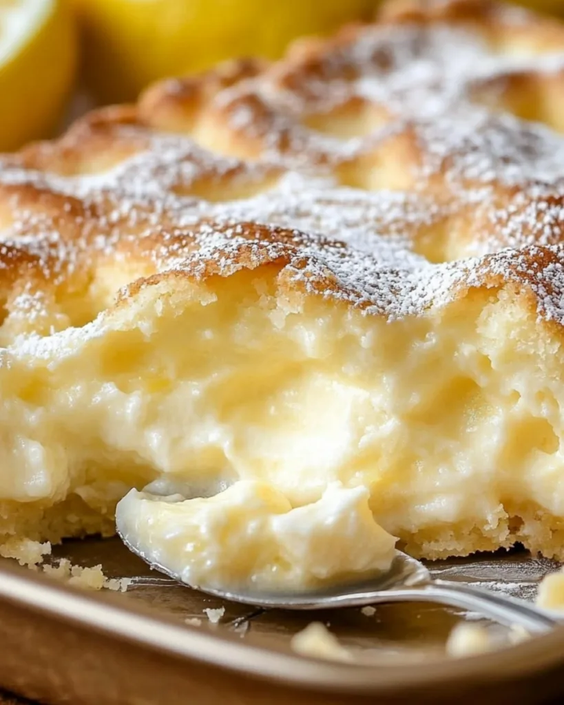 Lemon Cream Cheese Dump Cake 2