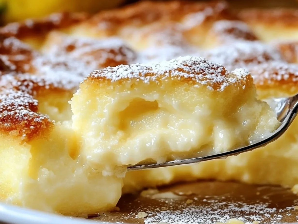 Lemon Cream Cheese Dump Cake