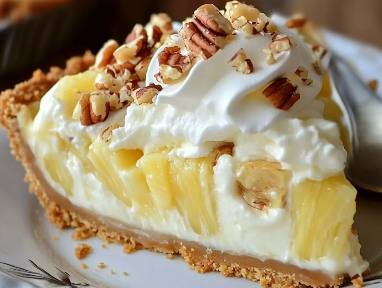 Pineapple Cream Cheese Pie