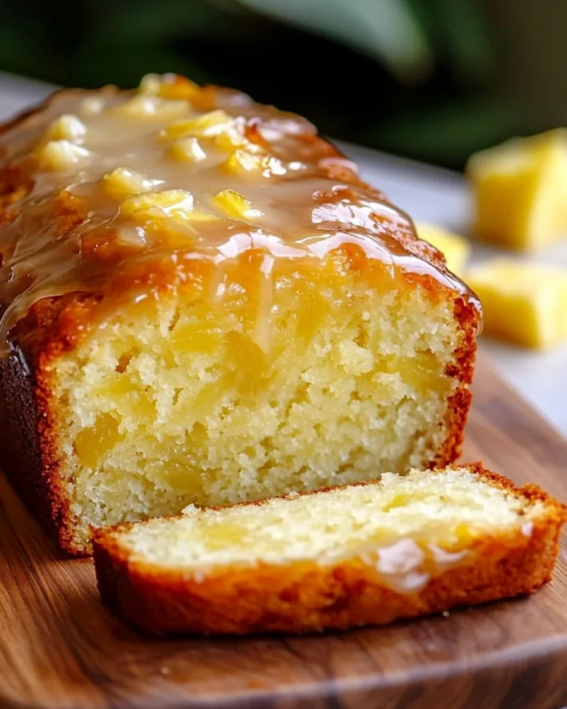 Pineapple Quick Bread 2