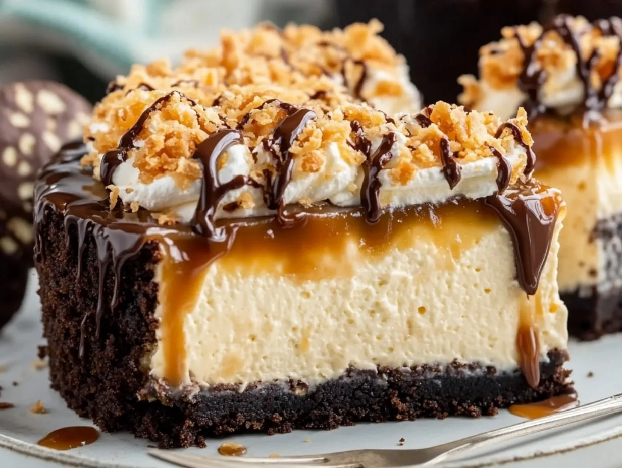 Samoa Cheesecake