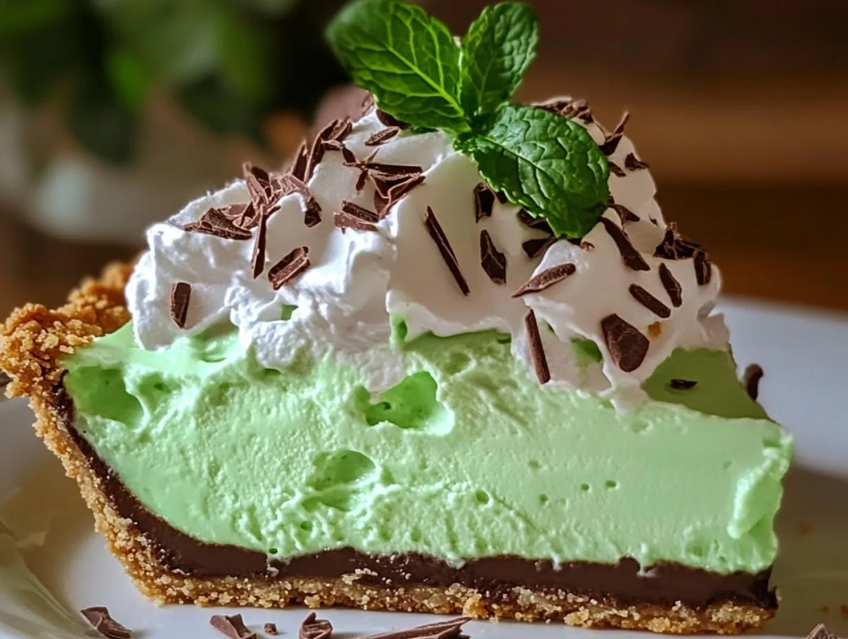 Shamrock Shake Pie