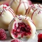 White Chocolate Raspberry Cheesecake Balls Recipe