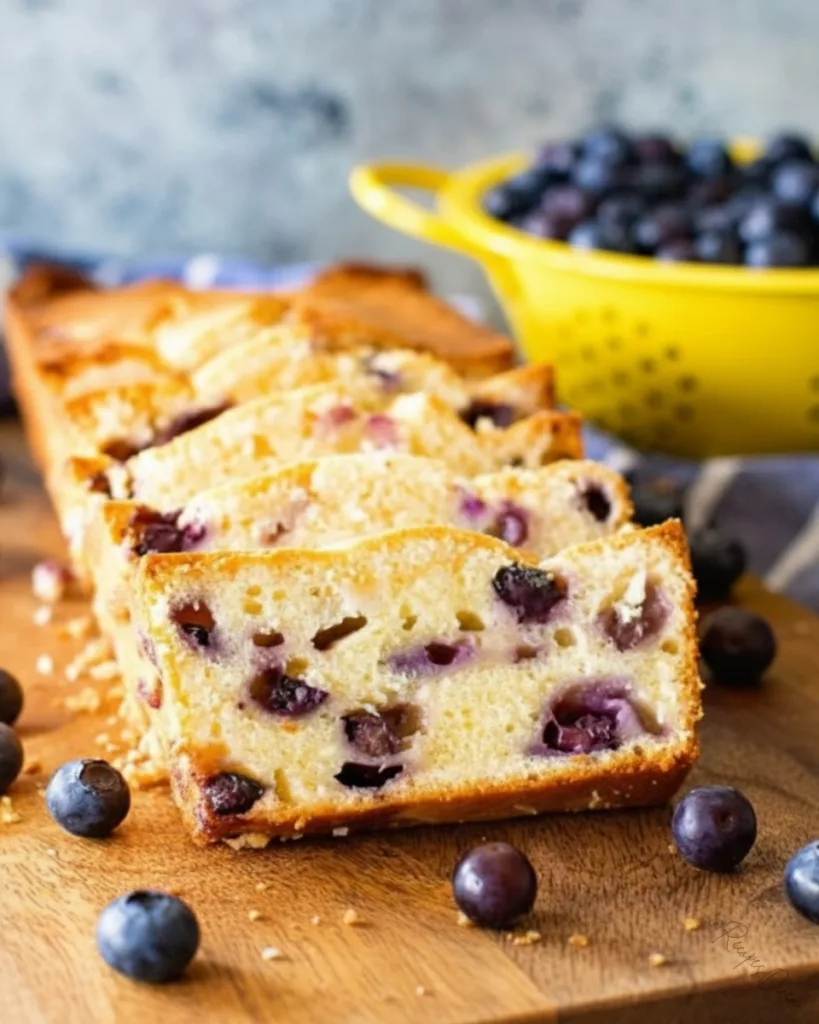 Blueberry Cream Cheese Bread 2