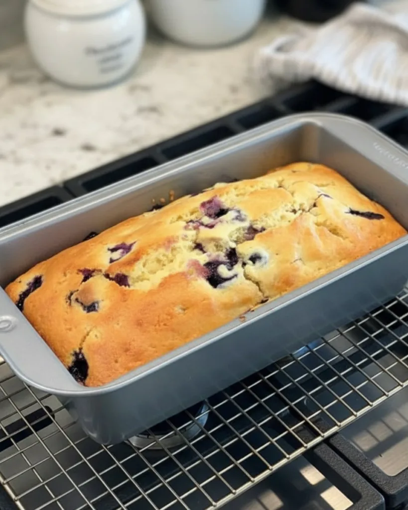 Blueberry Cream Cheese Bread 3