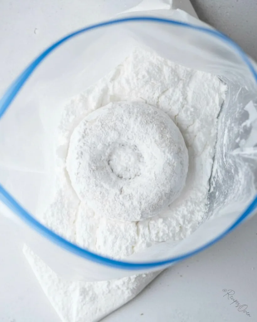 Baked Powdered Sugar Donuts 3