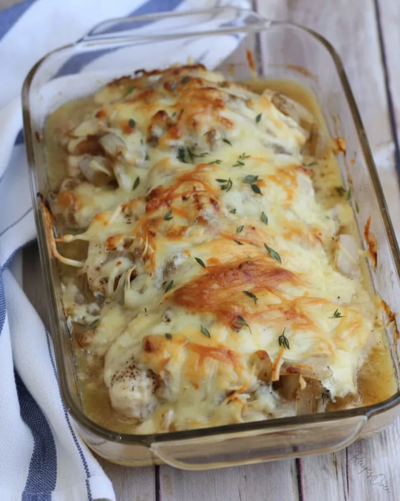 French Onion Chicken Bake 1