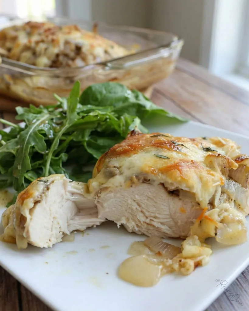 French Onion Chicken Bake 4