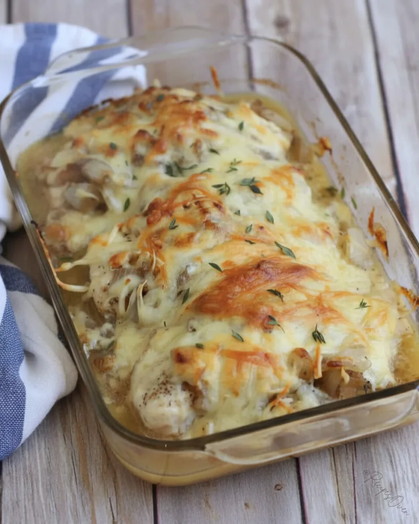 French Onion Chicken Bake 5