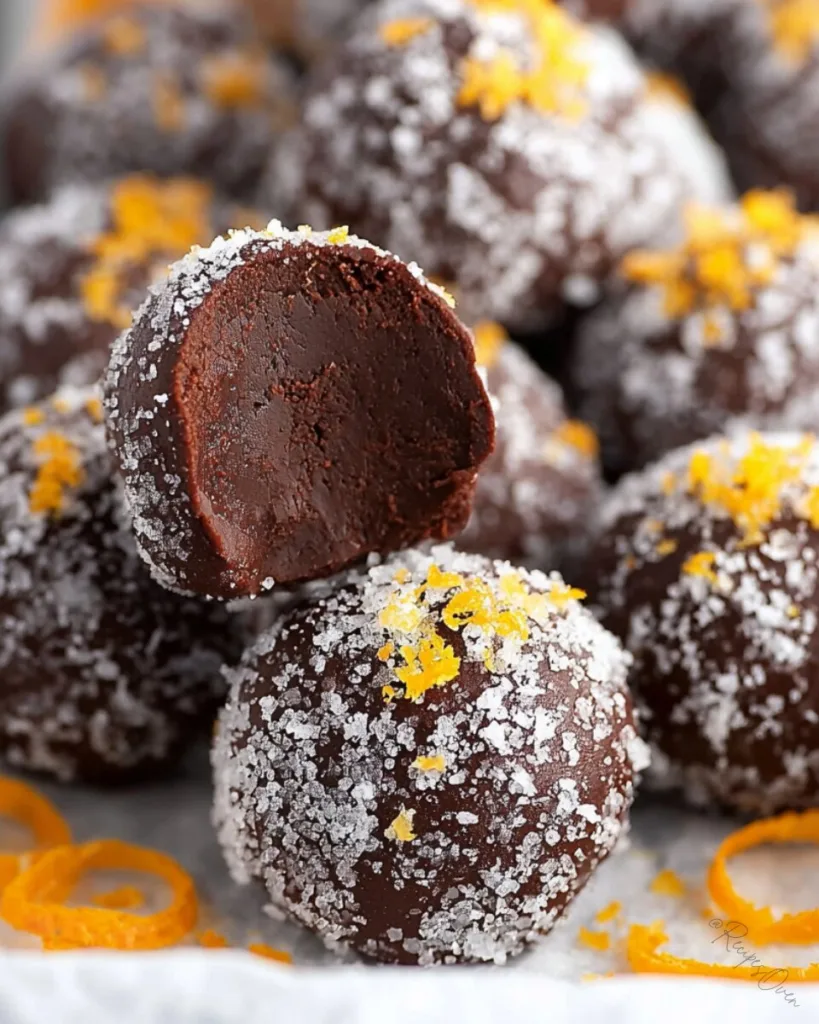 Chocolate Orange Truffles 2