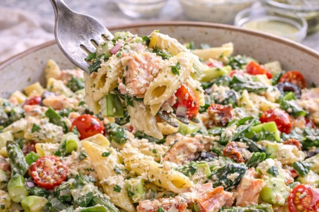 The Salmon Pasta Salad Recipe