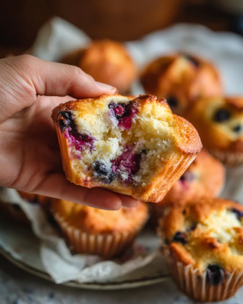 Blueberry Cream Cheese Muffins 8