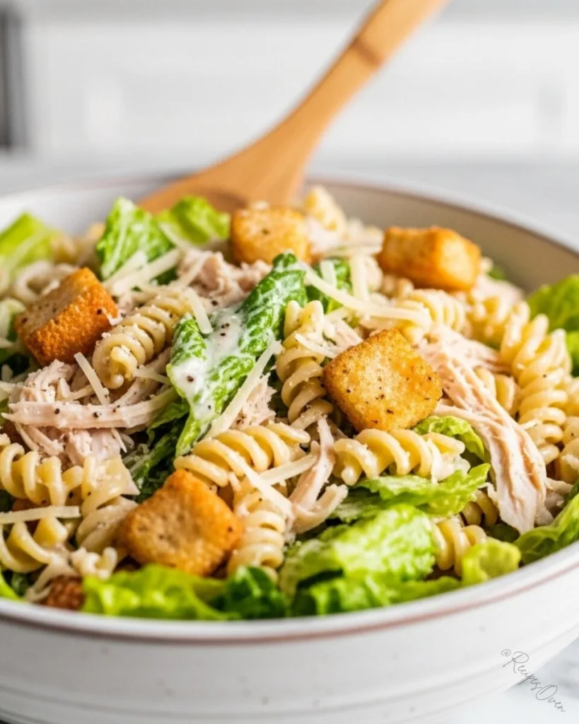 Chicken Caesar Pasta Salad 1