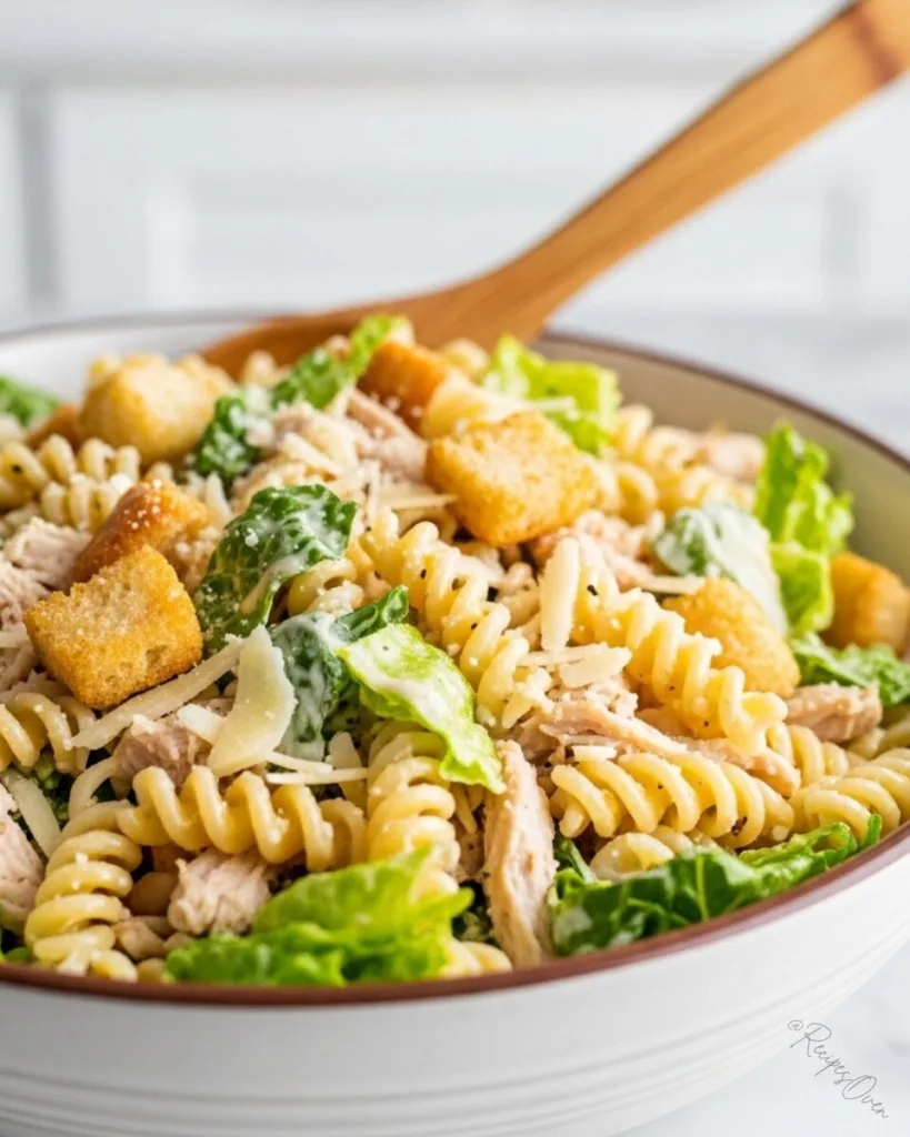 Chicken Caesar Pasta Salad 3