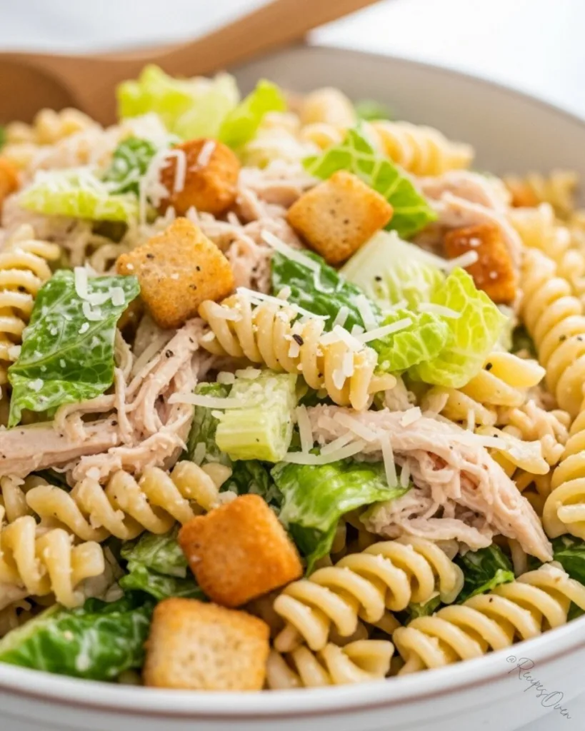 Chicken Caesar Pasta Salad 5