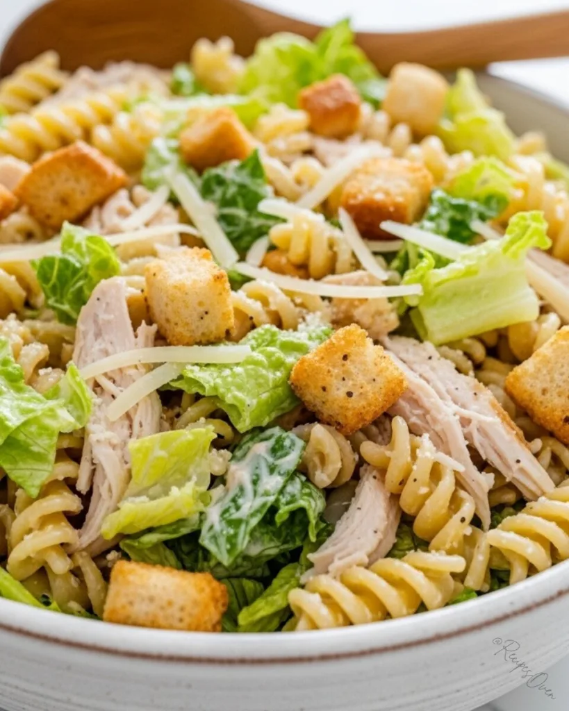 Chicken Caesar Pasta Salad 6