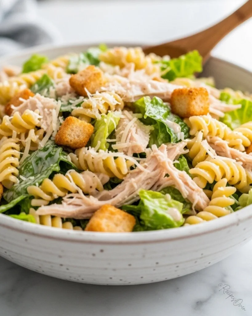 Chicken Caesar Pasta Salad 7