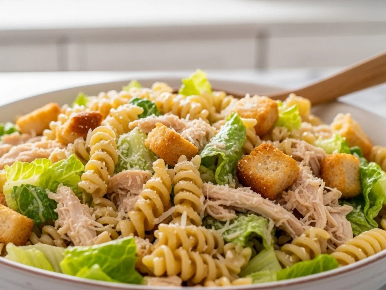 Chicken Caesar Pasta Salad