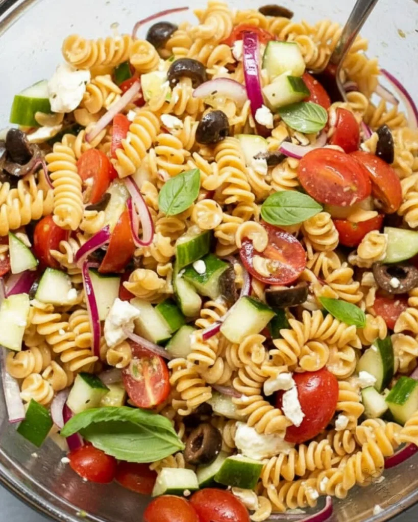 Chickpea Pasta Salad Recipe
