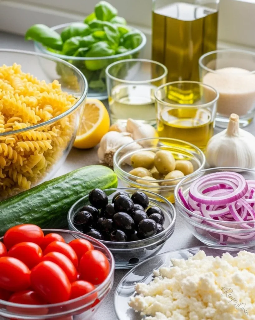 Chickpea Pasta Salad 2