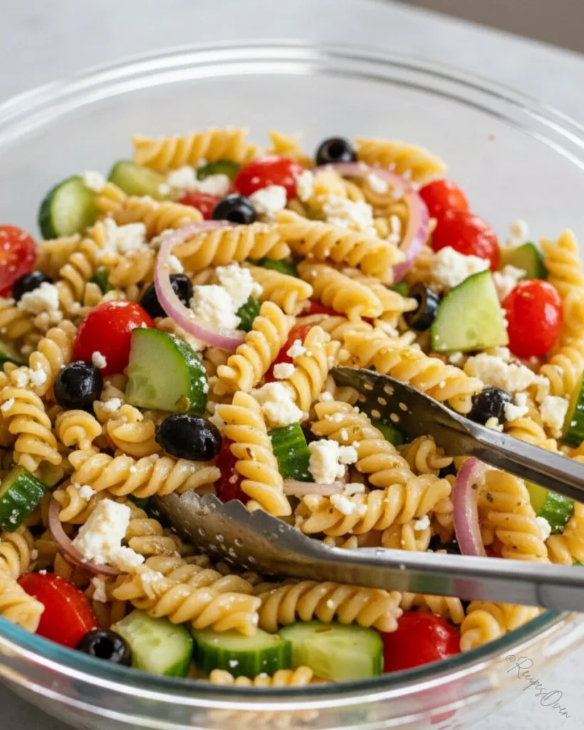 Chickpea Pasta Salad 3