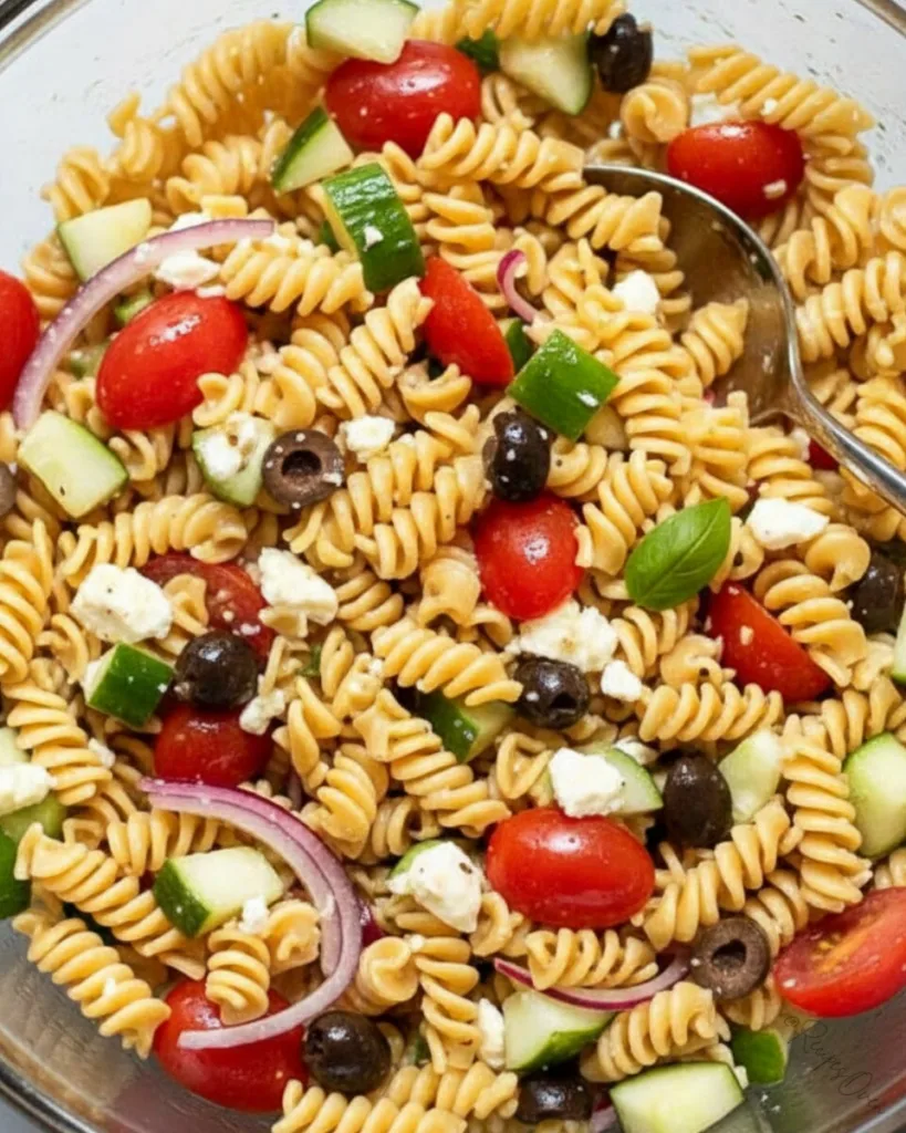 Chickpea Pasta Salad 4