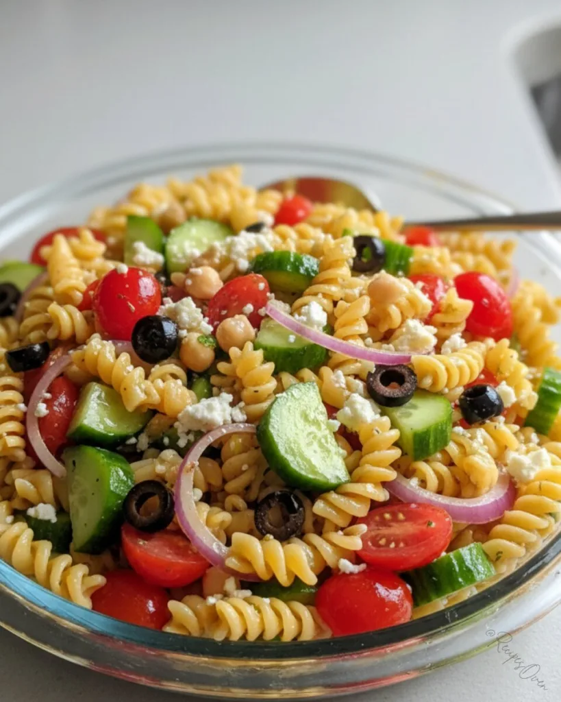 Chickpea Pasta Salad 5
