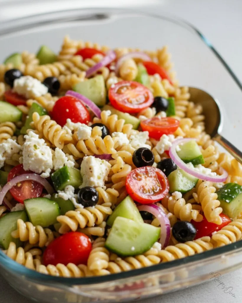 Chickpea Pasta Salad 6