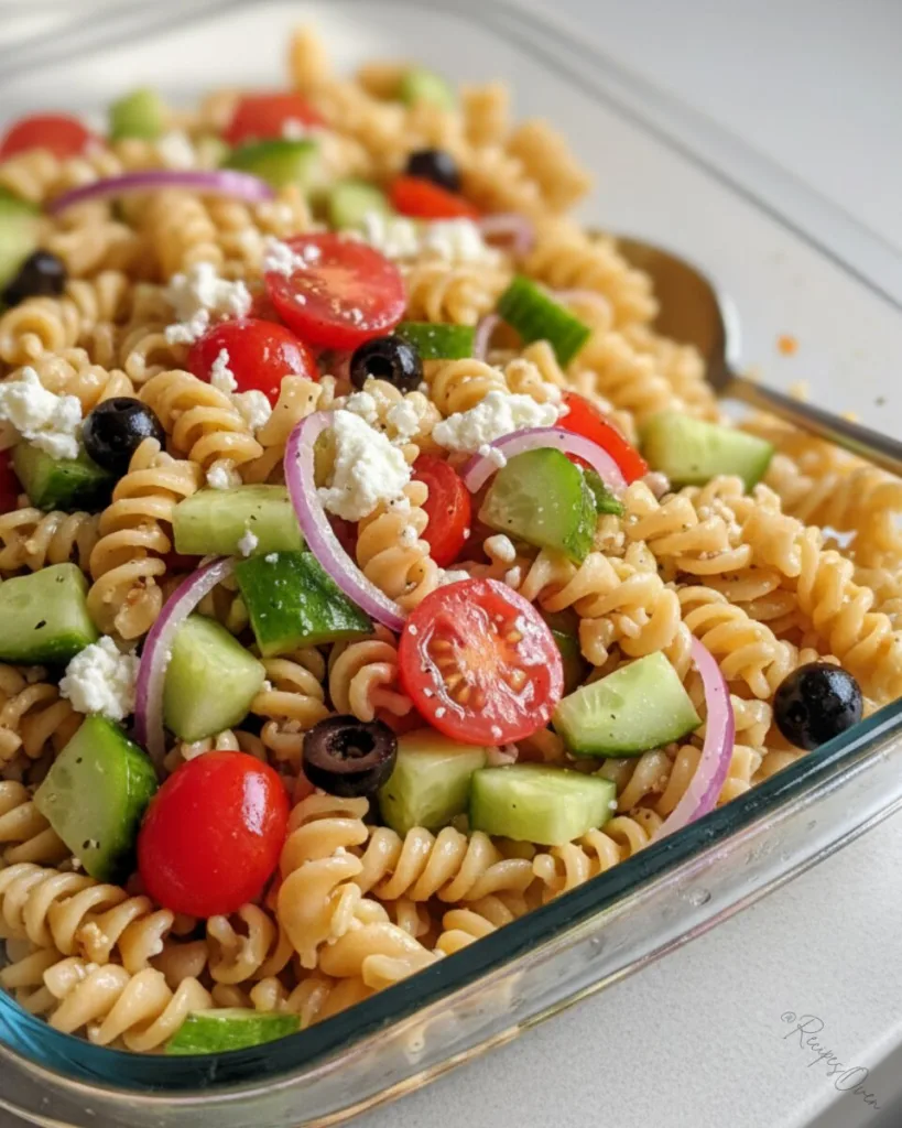Chickpea Pasta Salad 7