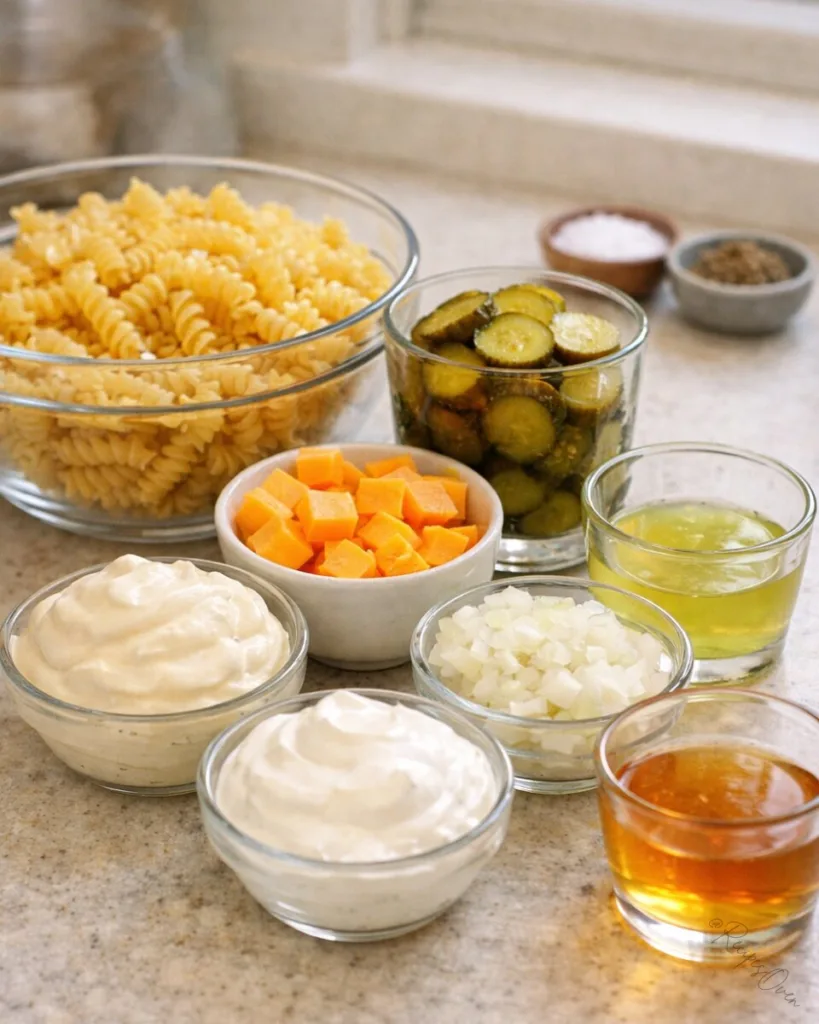 Dill Pickle Pasta Salad 2