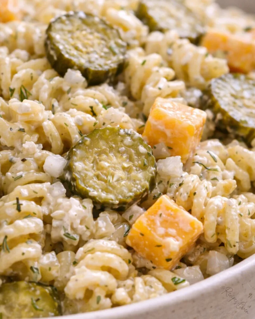 Dill Pickle Pasta Salad 5