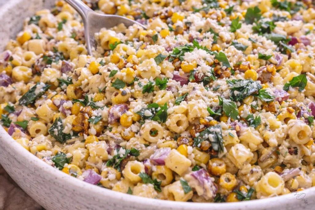 The Elote Pasta Salad Recipe