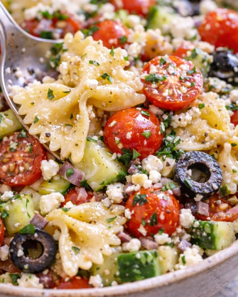 Greek Pasta Salad 4