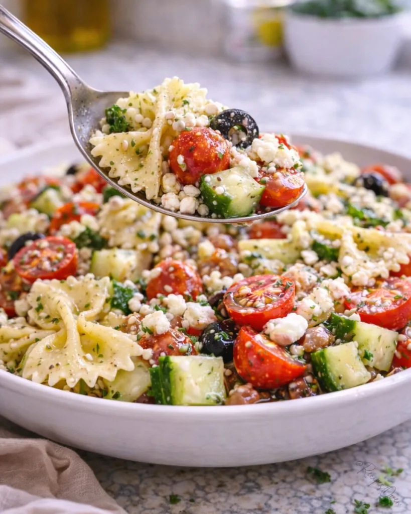 Greek Pasta Salad 8