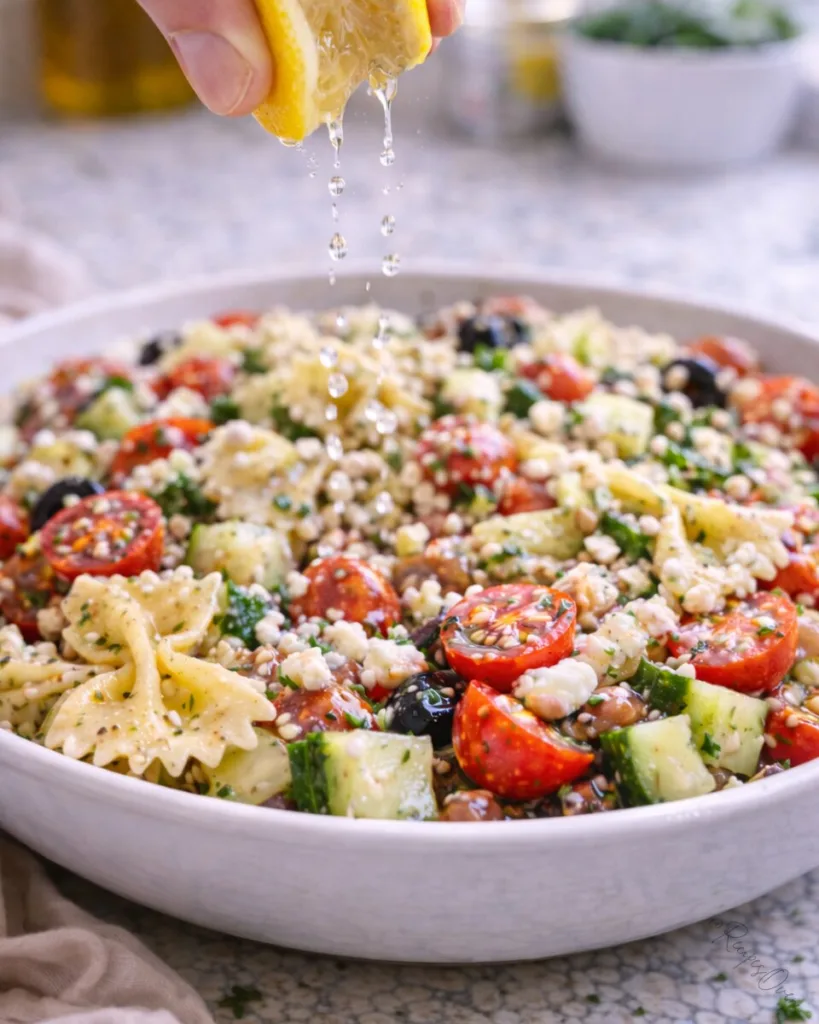 Greek Pasta Salad 9