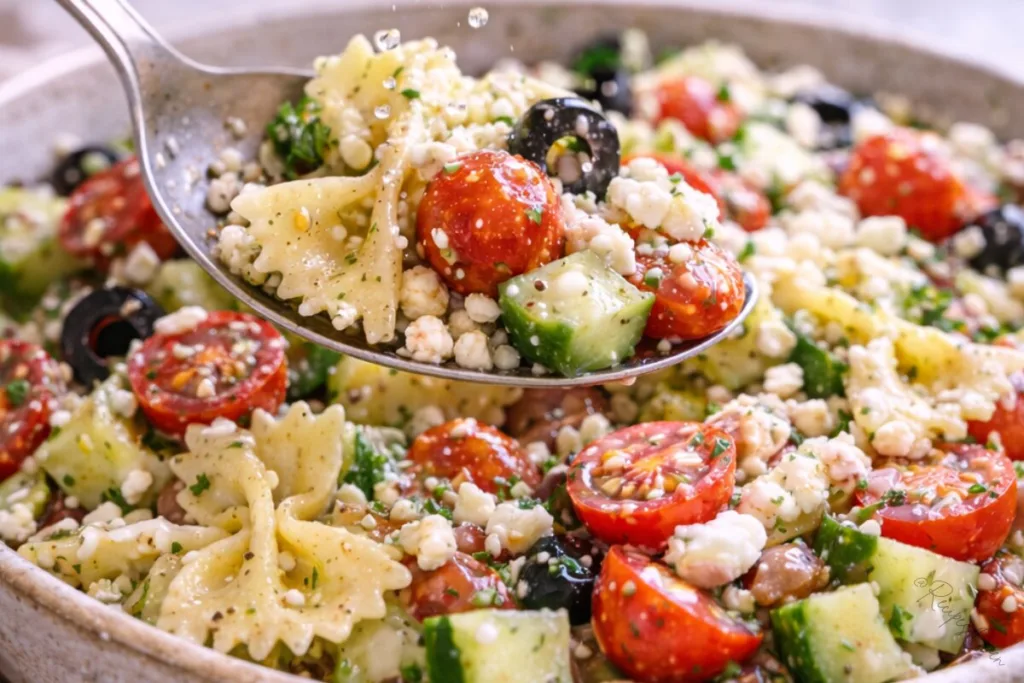 The Greek Pasta Salad Recipe