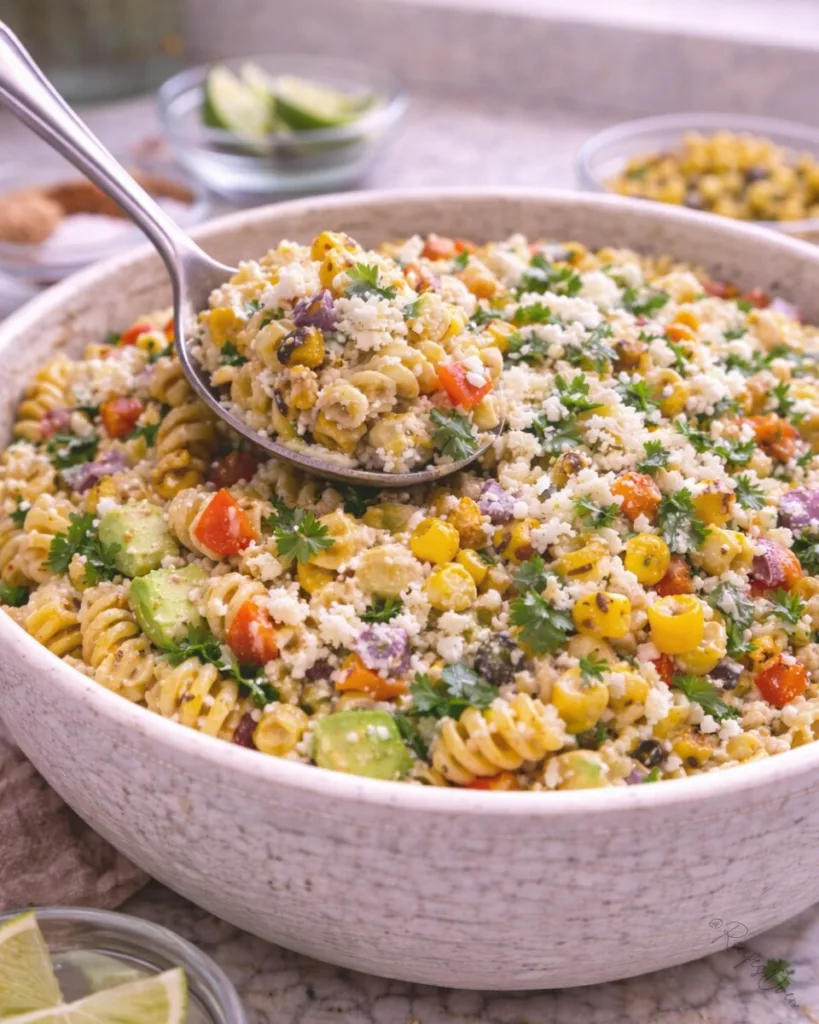 Mexican Street Corn Pasta Salad 7