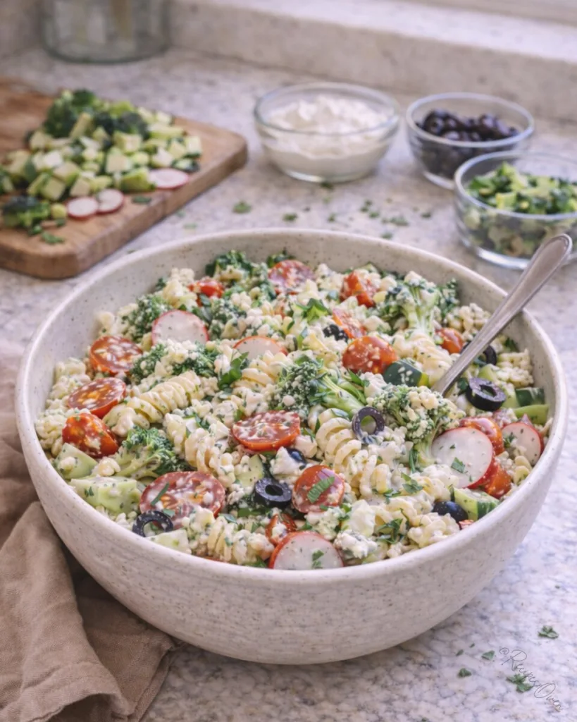 Ranch Pasta Salad 1