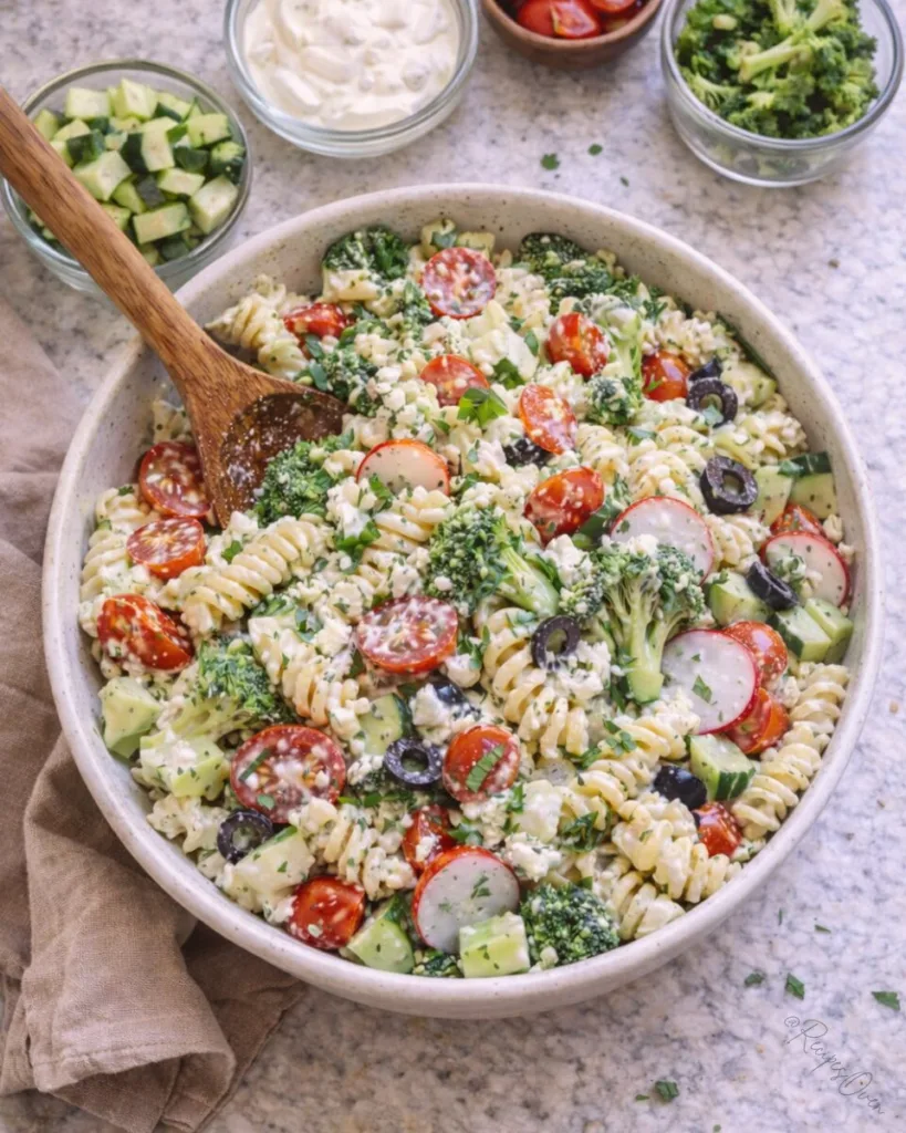 Ranch Pasta Salad 6
