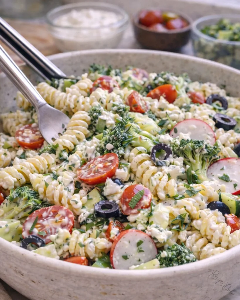 Ranch Pasta Salad 7