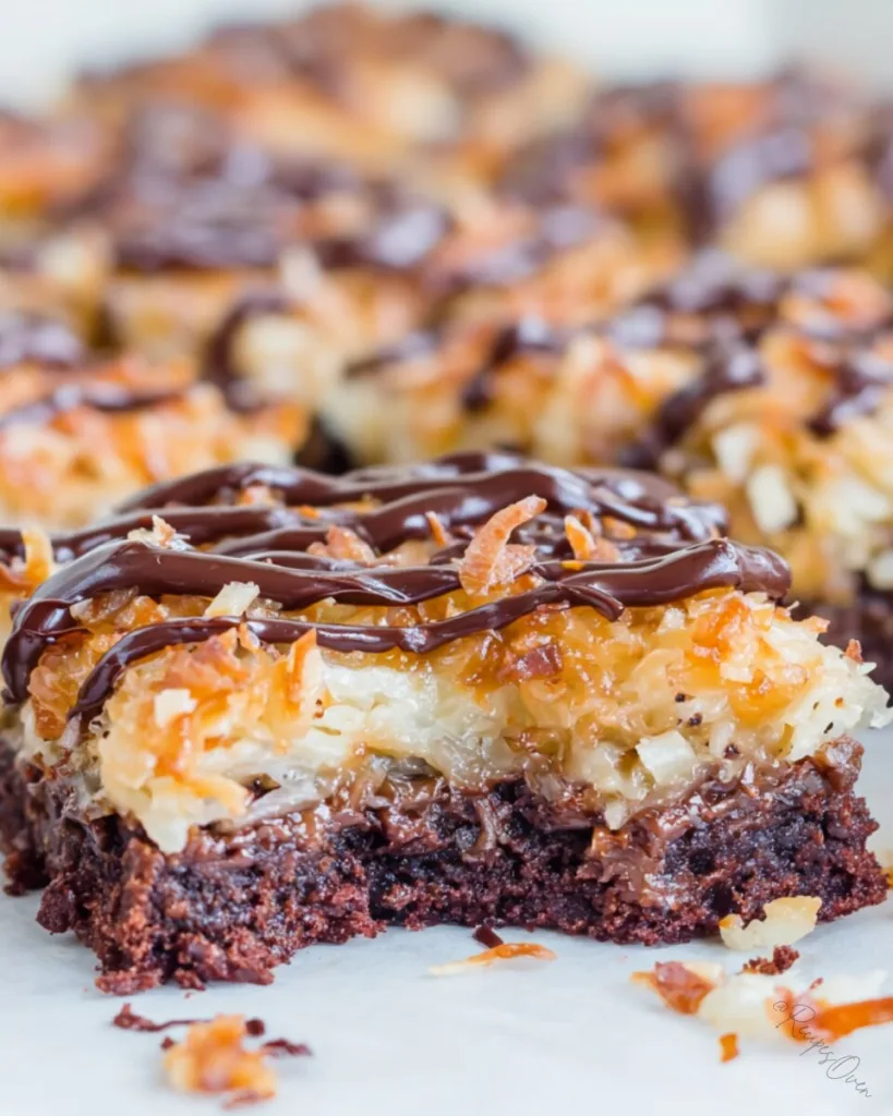 Samoa Brownies 1