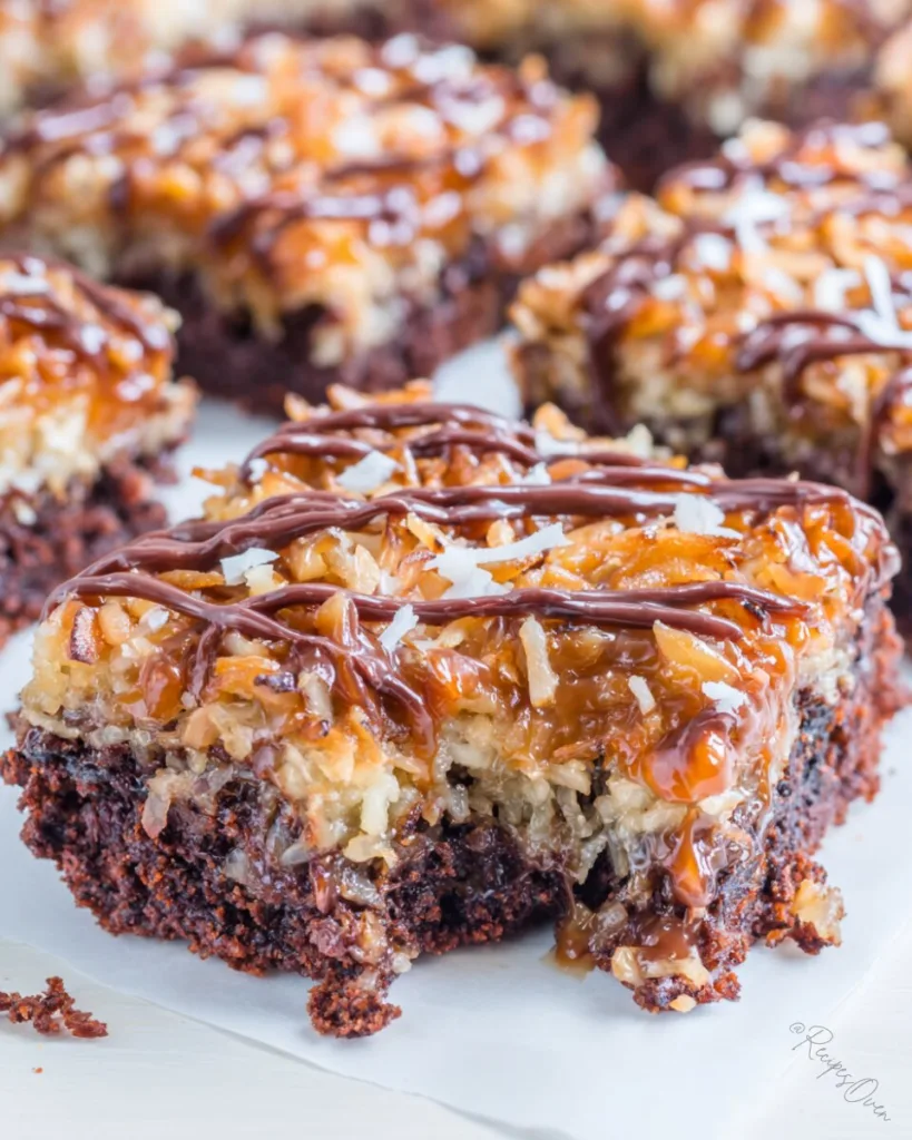Samoa Brownies 3