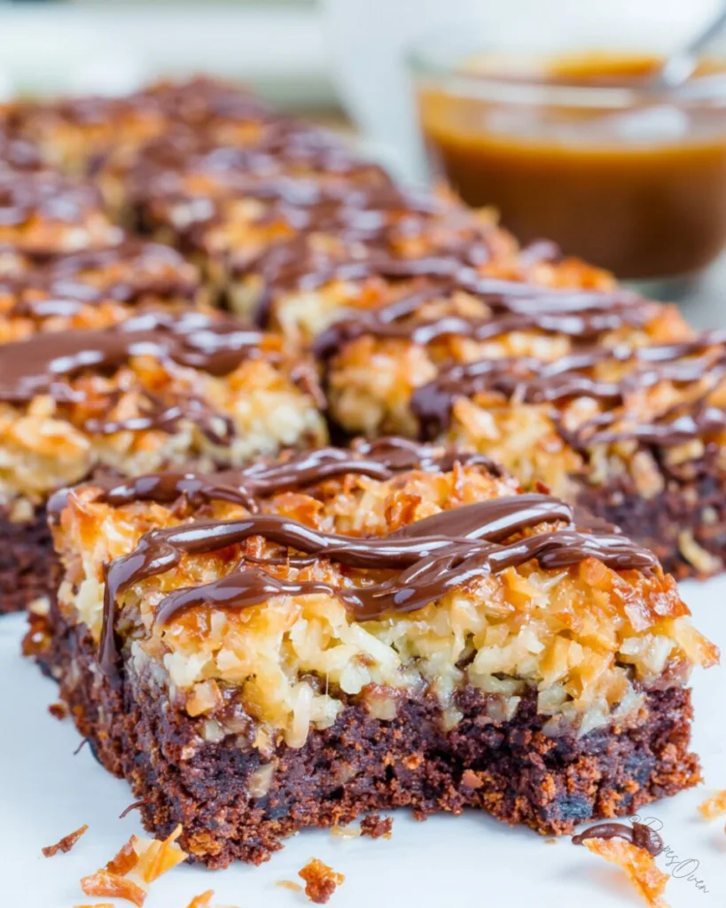 Samoa Brownies 4