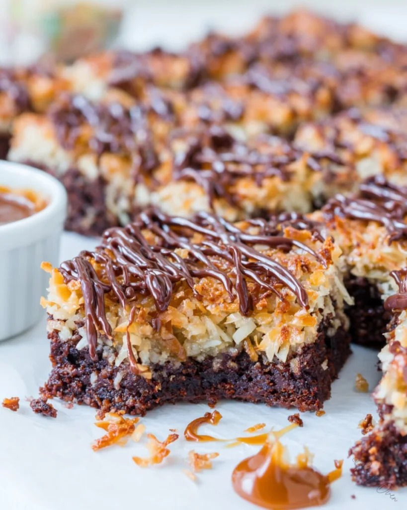 Samoa Brownies 5