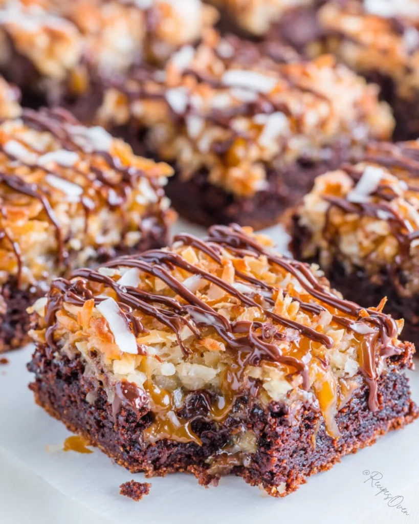 Samoa Brownies 8