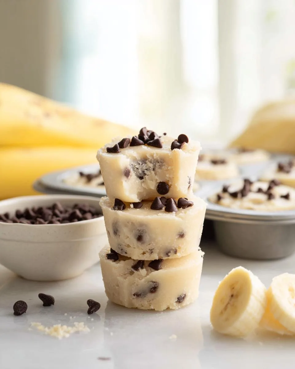 Banana Chocolate Chip Ice Cream Bites - detail 1