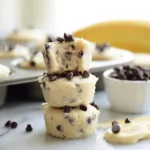 Banana Chocolate Chip Ice Cream Bites