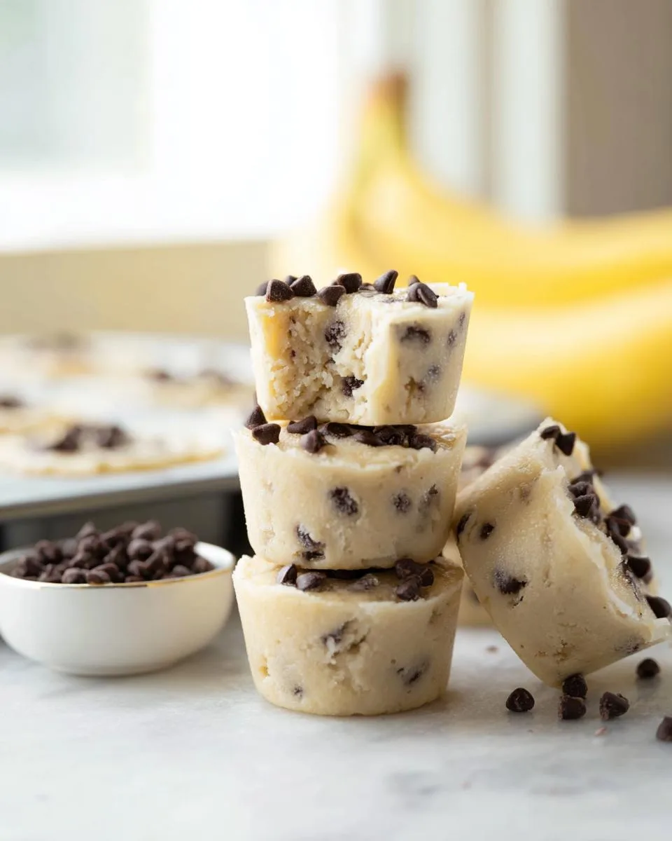 Banana Chocolate Chip Ice Cream Bites - detail 2
