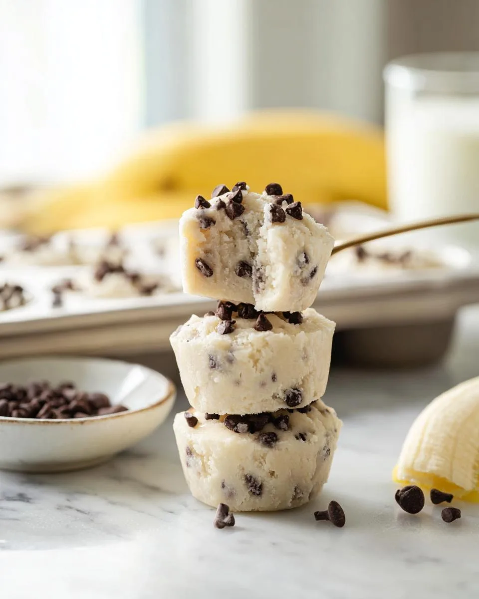 Banana Chocolate Chip Ice Cream Bites - detail 4