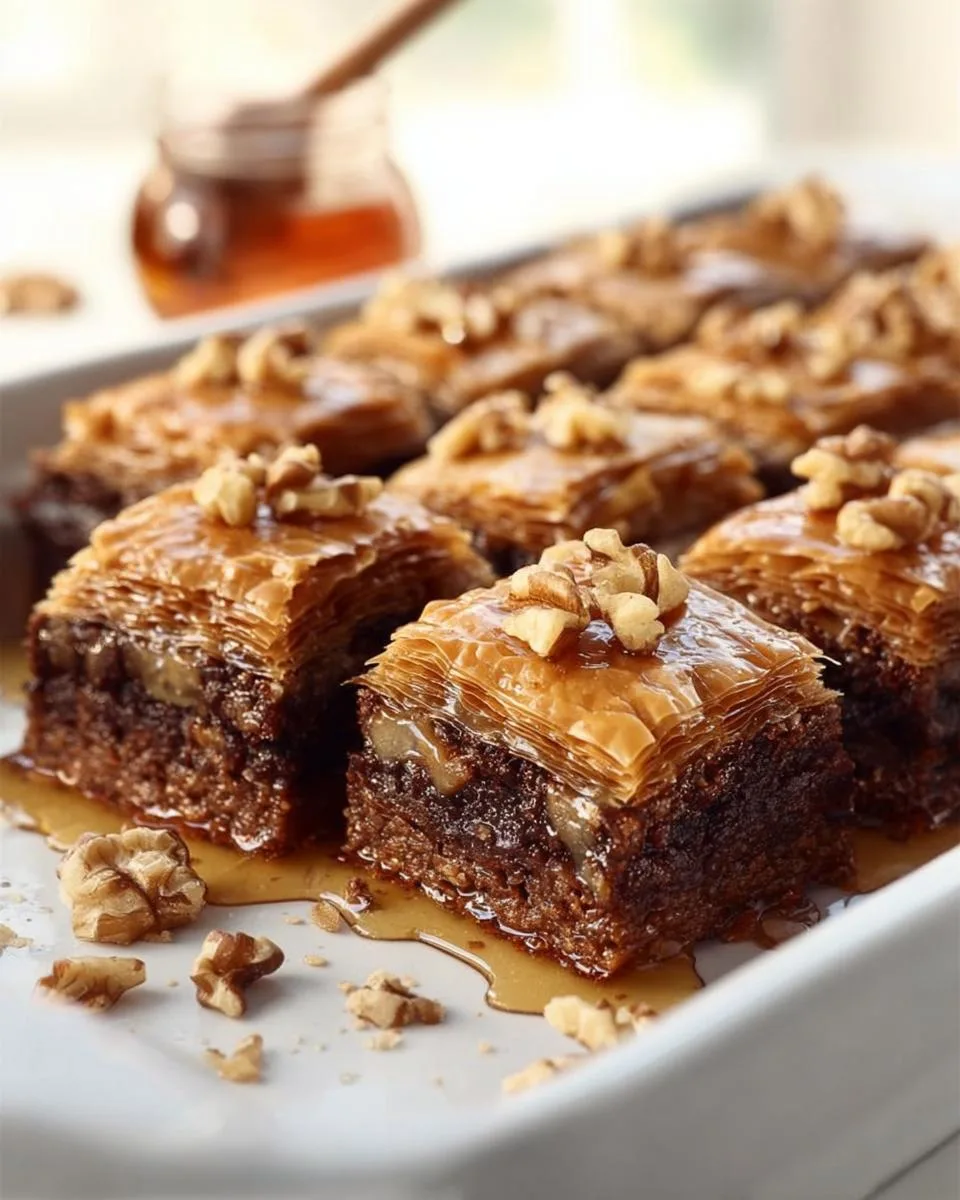Brownie Baklava - detail 2